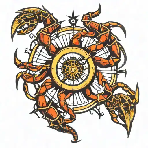 Scorpion Holding Compass Rose