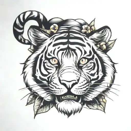 Small Tiger Head