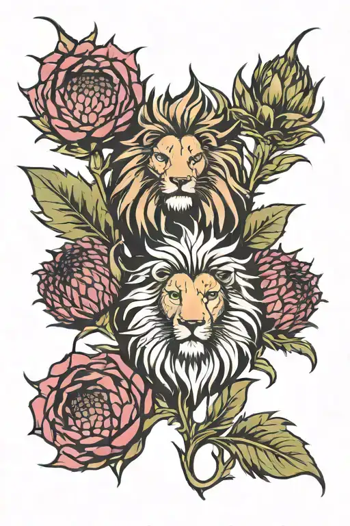 Thistle And Lion