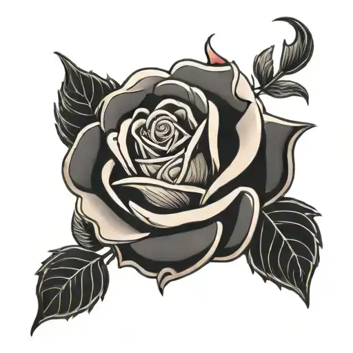 Rose With A Name Written