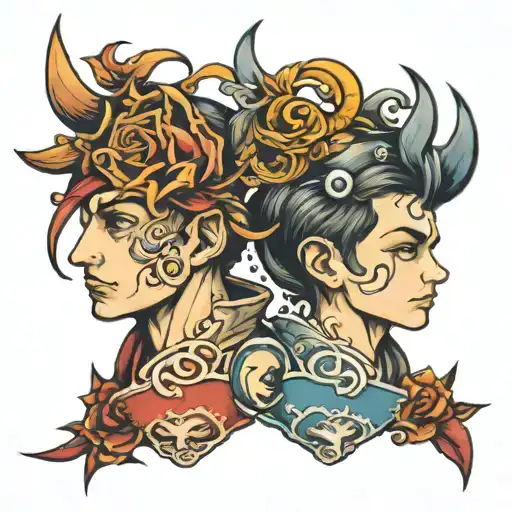 Father And Twin Boys