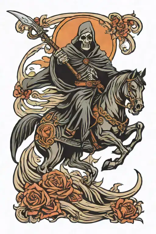 Grim Reaper Riding