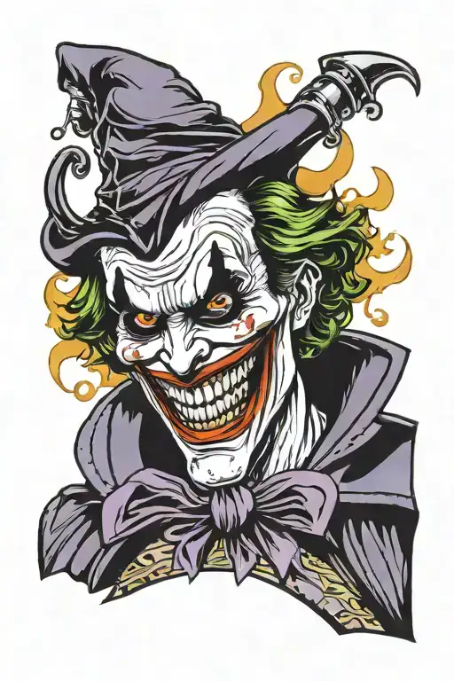 Joker Smile Why So Serious Dark Grim Reaper