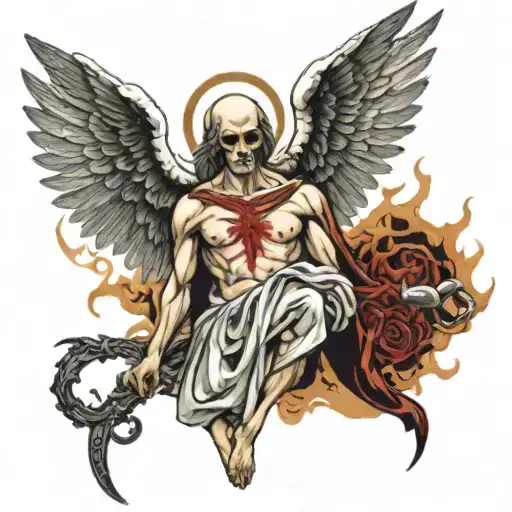Angel Of Death Ancient Greek God
