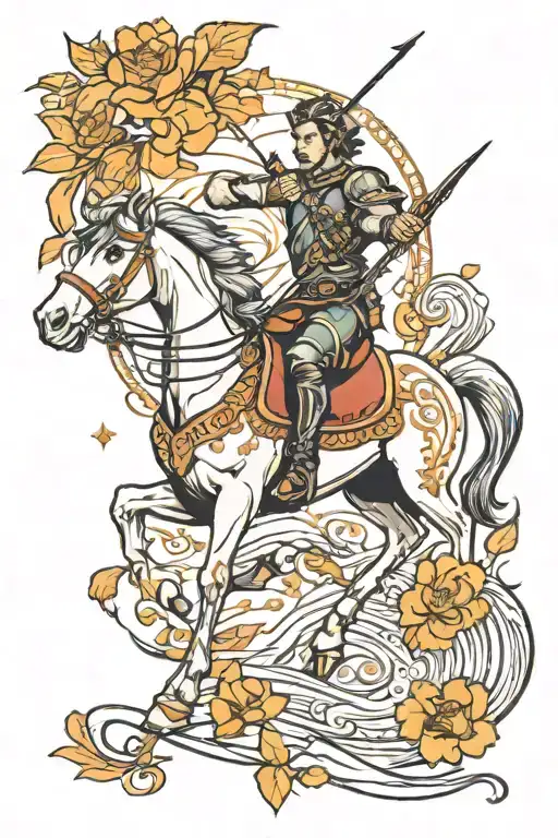Sagittarius Archer Riding