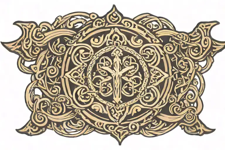 Coach Religious Symbol Intertwined