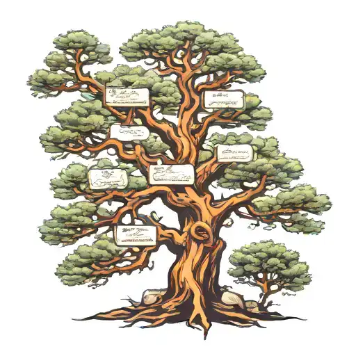 Family Tree Pine Tree