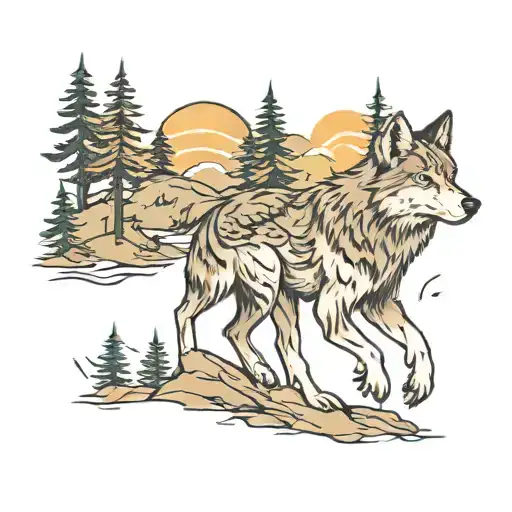 Wolf Forest Landscape