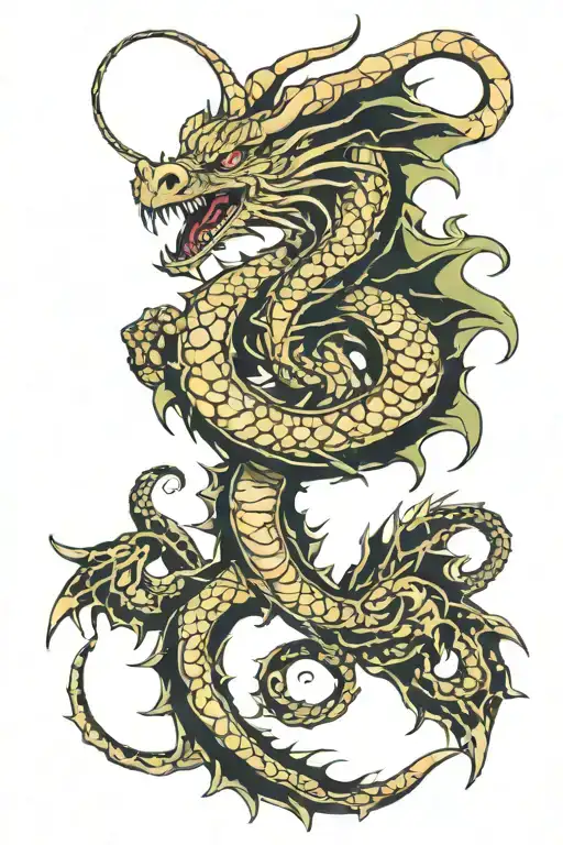 Dragon Scorpion Hybrid