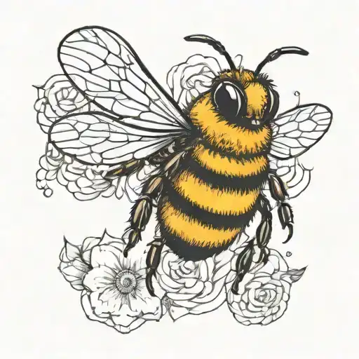 Bee Flying