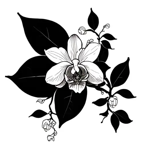 Orchid Vine Wrapping