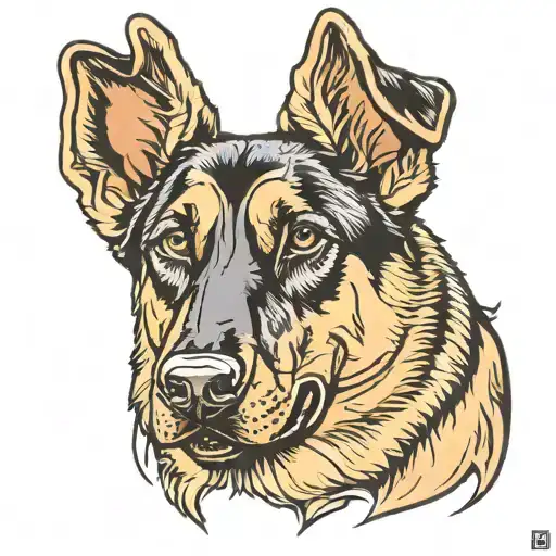 German Shepard Doberman