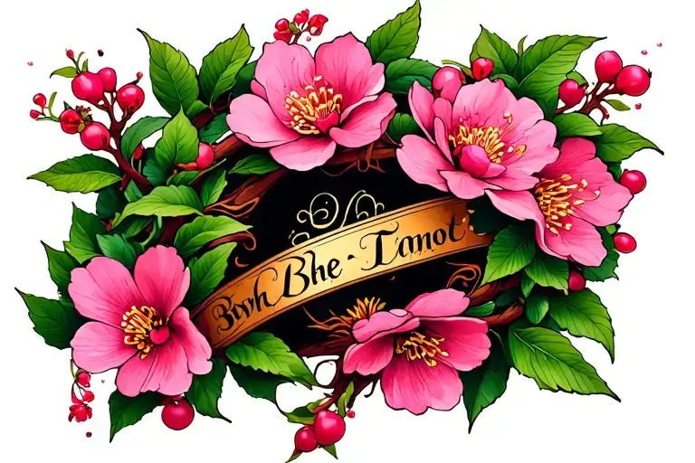 Cherry Blossom Vine Wrapping