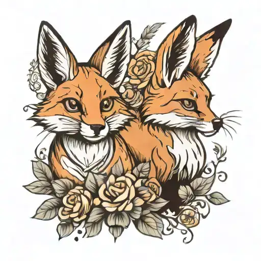 Fox And Rabbit