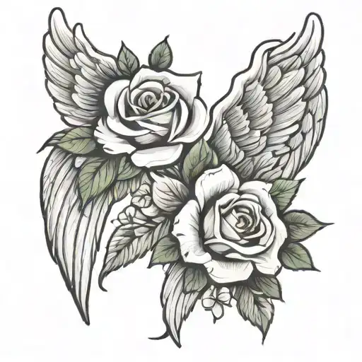 Rosas Angel Wings