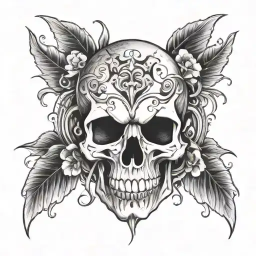 Skull Shape Ripcage