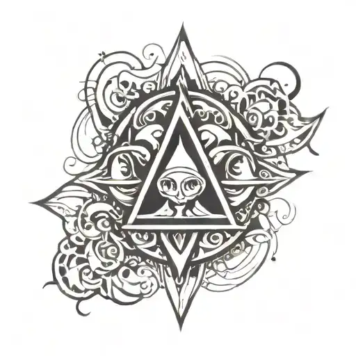 Religious Small Abstract Representation