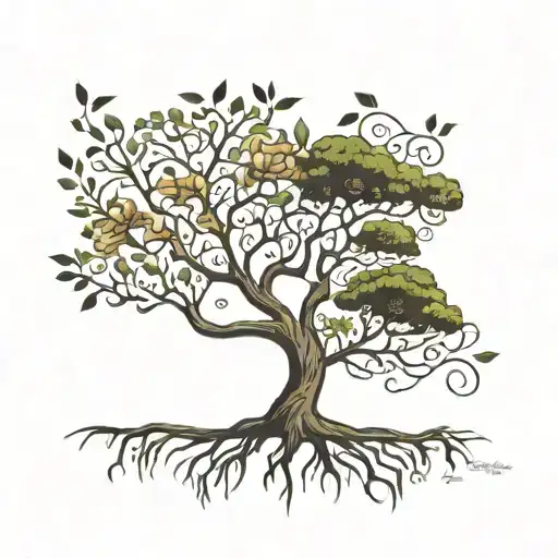 Tree Of Life With The Word Consistancy