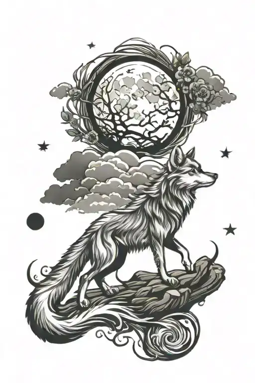 Wolf Moon Night