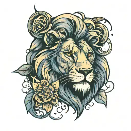 Lion In The House Flooded