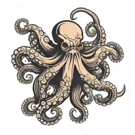 Octopus And Treasure