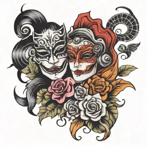 Music And Theater Masks