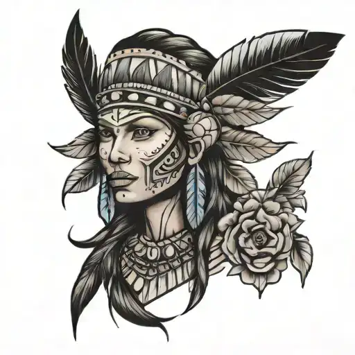 Native American And Mexican Heritage