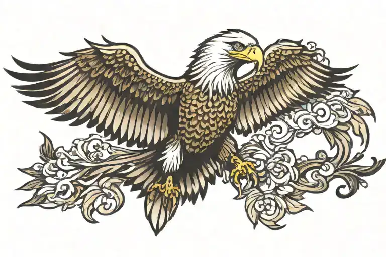 Eagle Flying