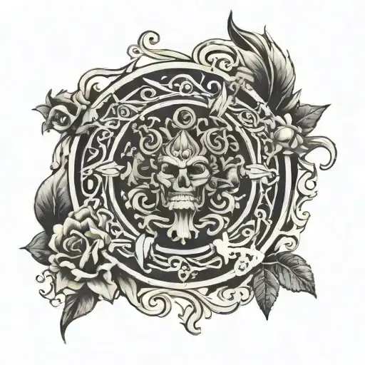 Rodriguez In Semi Circle Old English