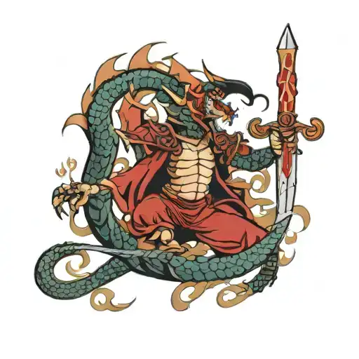 Dragon Slayer With Guts Sword