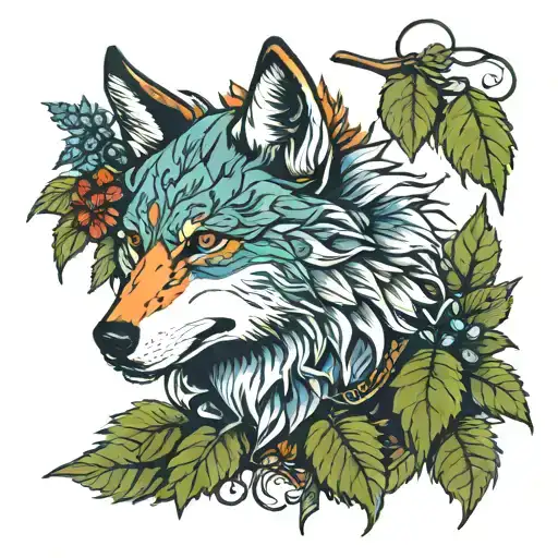 Nettle And Wolf Head