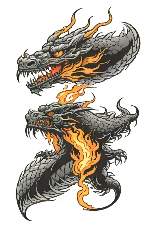 Dragon Breathing Fire