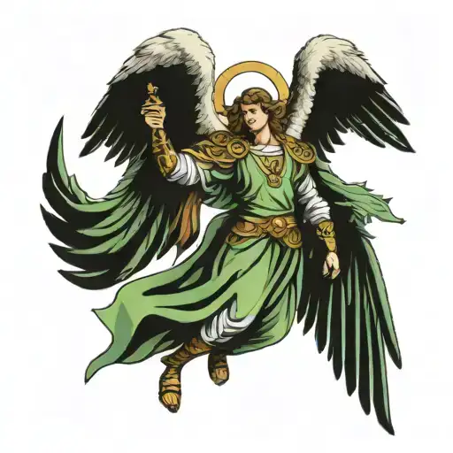 Archangel Raphael Male Guardian Angel