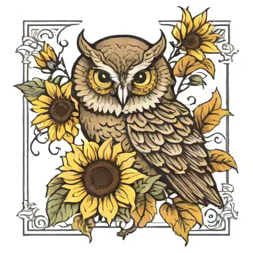 Owl Sunflower