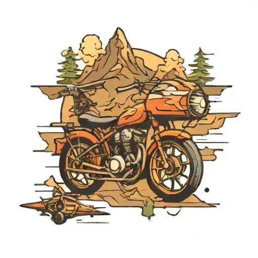 Plane Train Mountain Bike