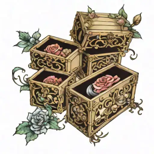 Little Empty Boxes Sirrounging