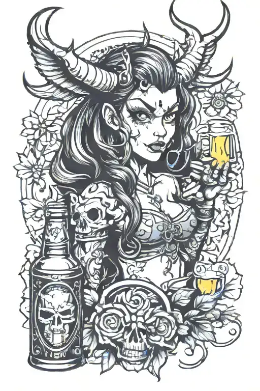 Beer Demon Girl