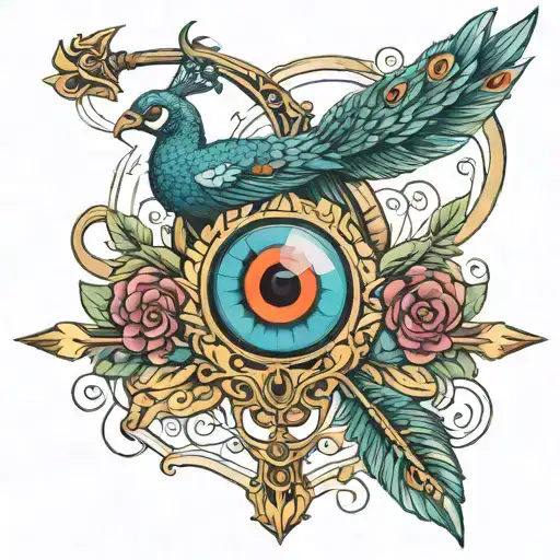 Peacock Arrow Weapon