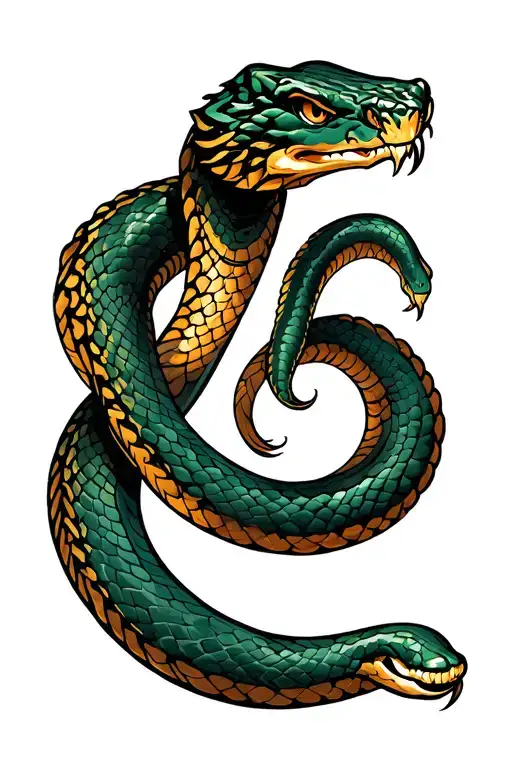 Snake Forming Number 86