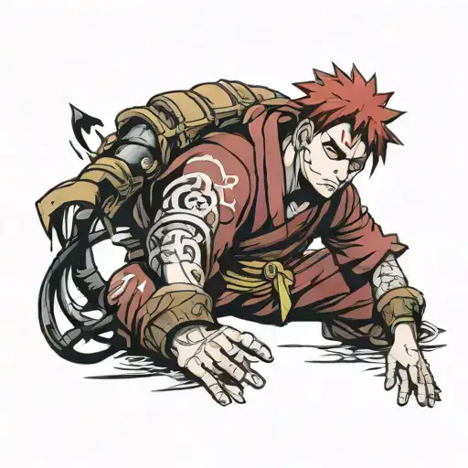 Gaara Character From The Naruto