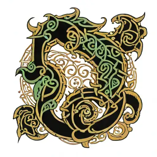 Celtic Seahorse