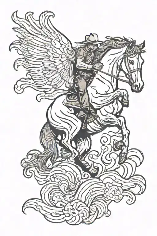 Wyoming Bucking Horse