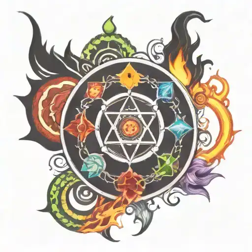 7 Chakras Breathing Fire