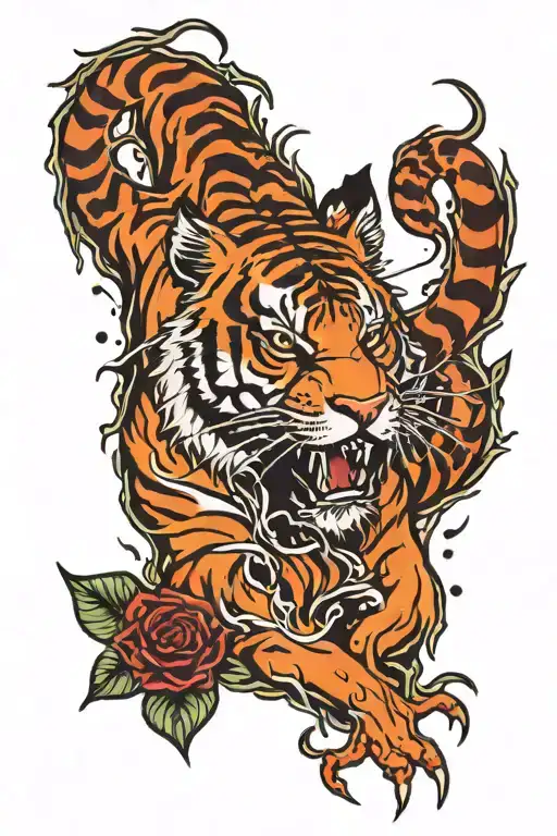Tiger Blood Dripping