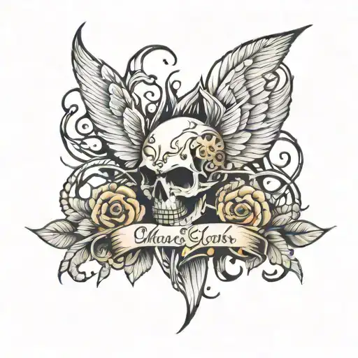 Dark Lettering Style