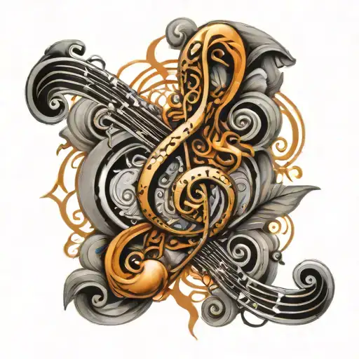 Infinity Symbol Music Notes
