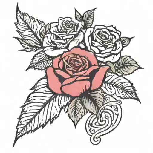 Rose With My Grandmas Passed Away
