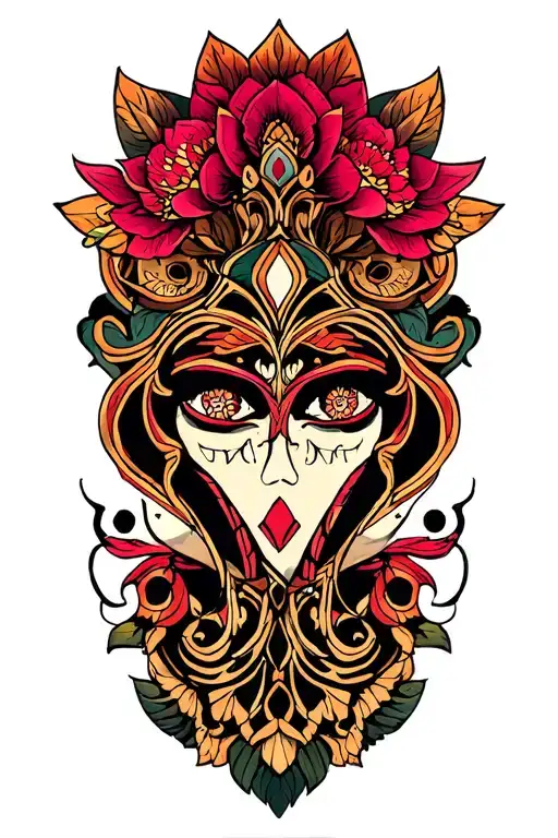 Erzulie Dantor Symbol Formed