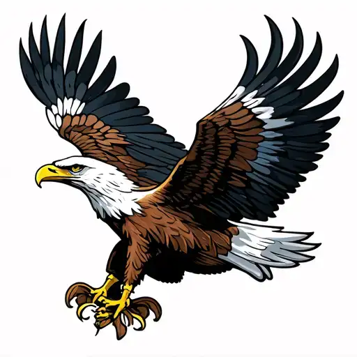 Flying Eagle Aerial View