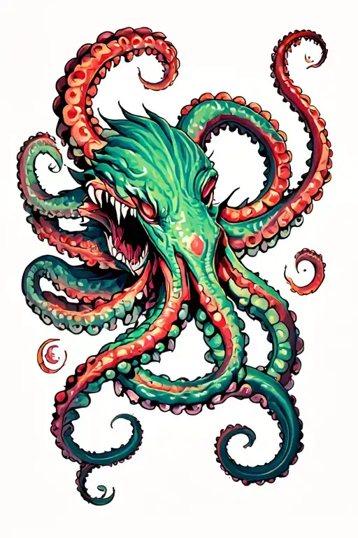 Kraken Attacking